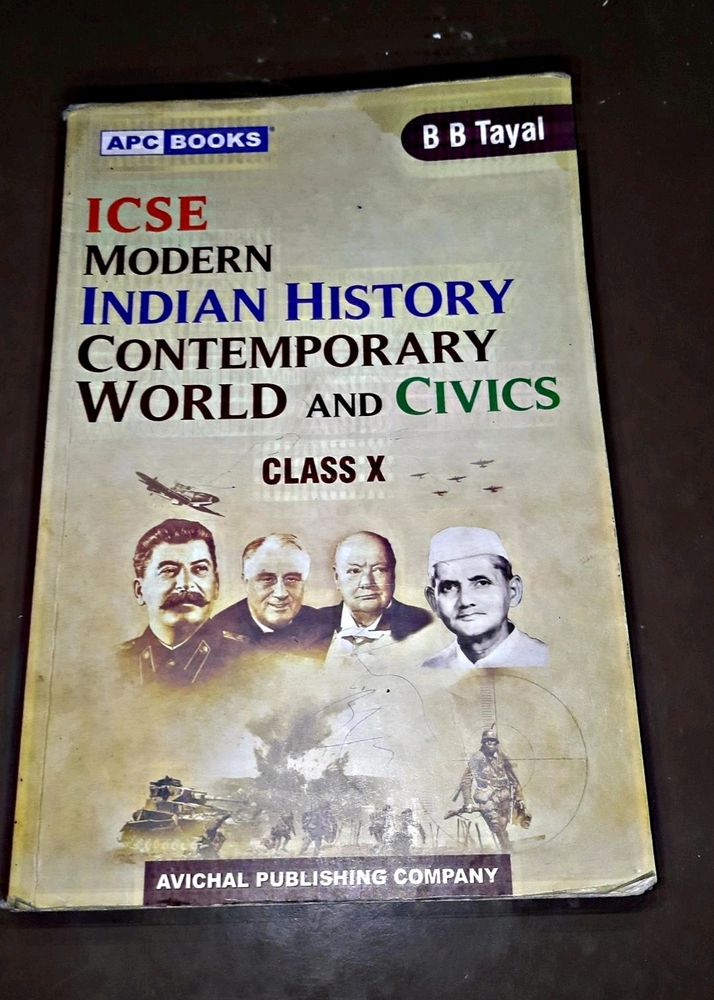 Class 10 ICSE History And Civics Book