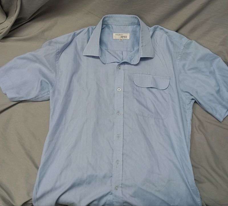 Jitus Blue Pinstripe Shirt