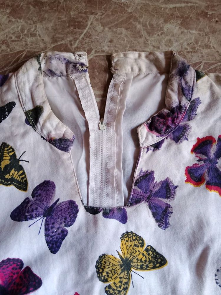 Butterfly Short Kurti