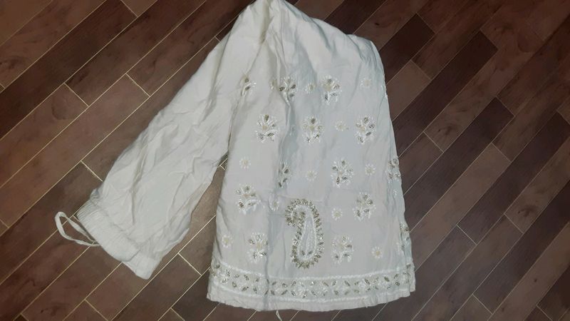 Chikankari Plazo