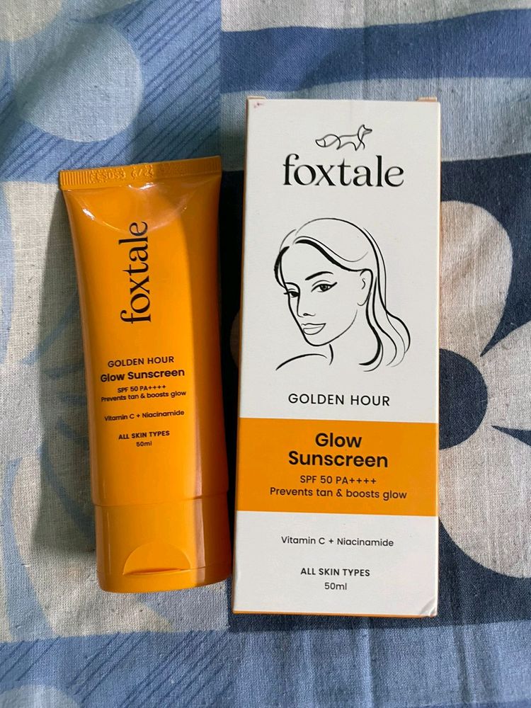 Foxtale Golden Hour Glow Sunscreen