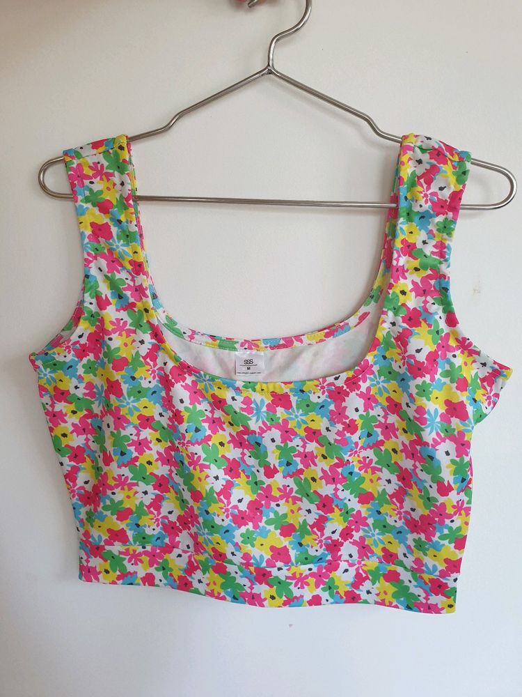 Floral Crop Top