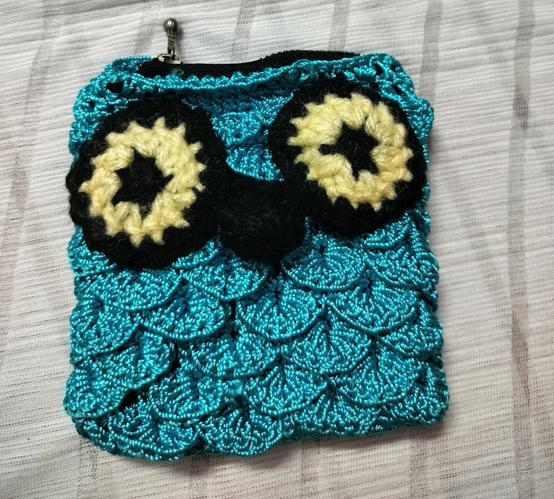 Pintresty Crochet Owl Coin Pouch 👝