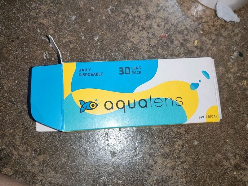 Aqualens 20 Contact Lenses(-0.50)Powered With Sol.