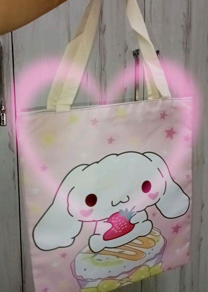 Cute Pink Tote Bag