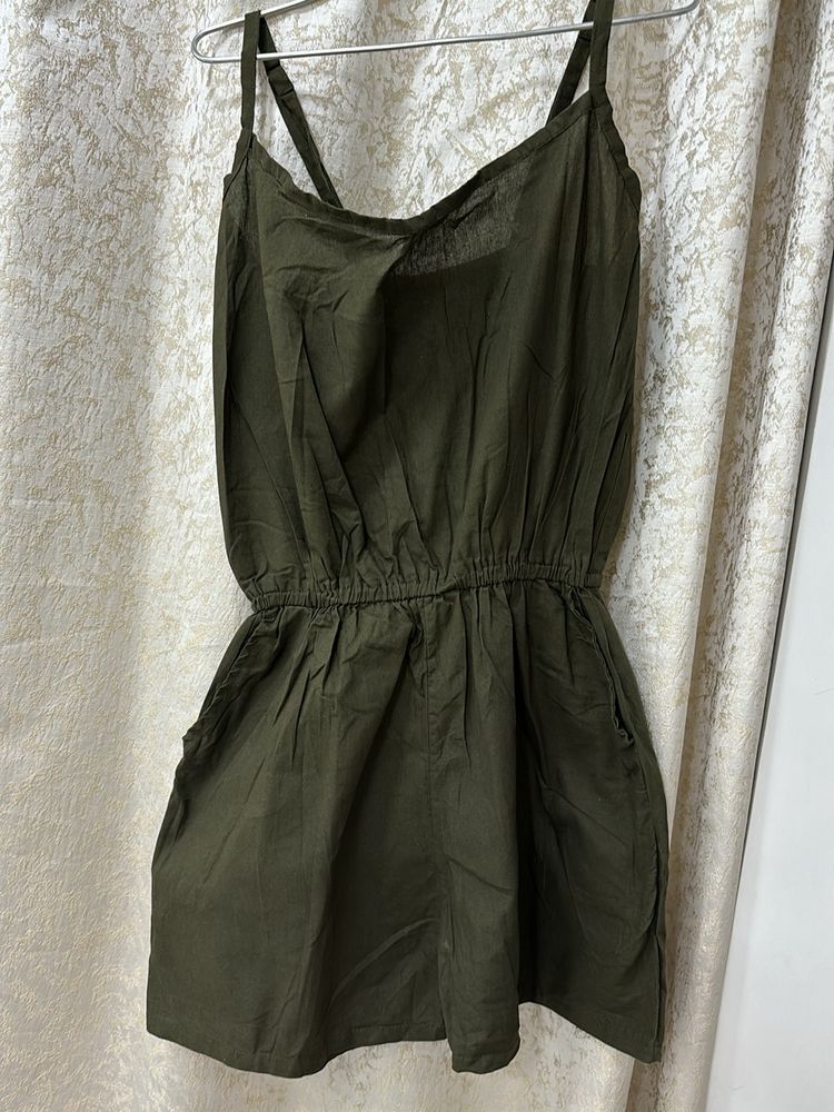 Olive Jumpsuit