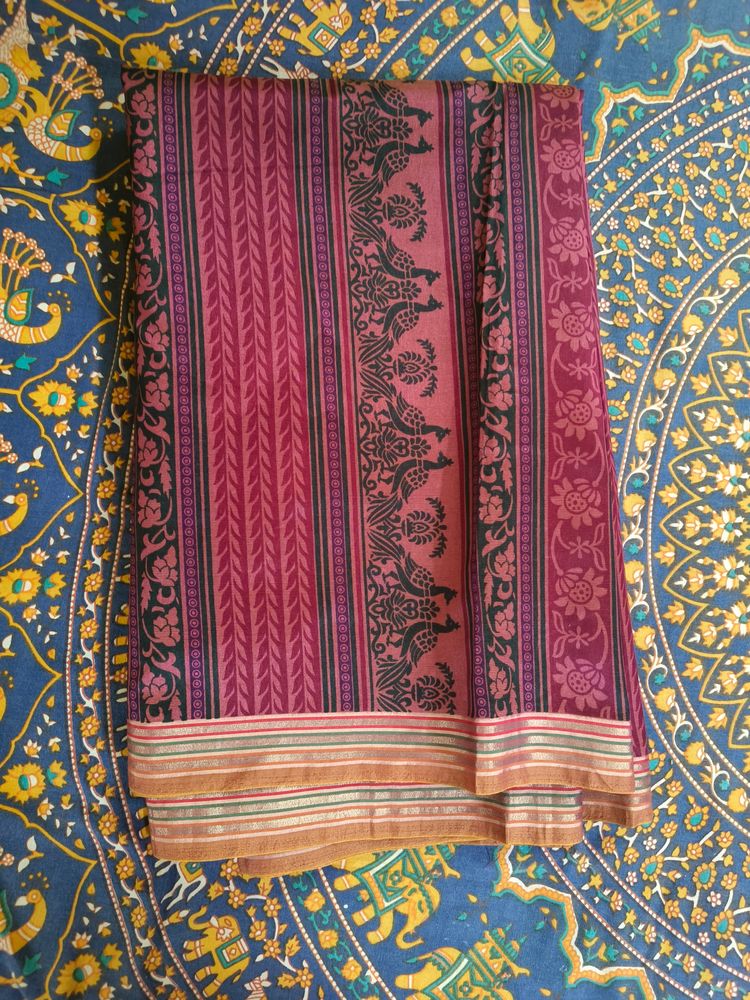 CHANDERI SILK SAREE