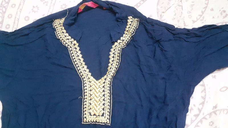 Beautiful Nevy Blue Kurta