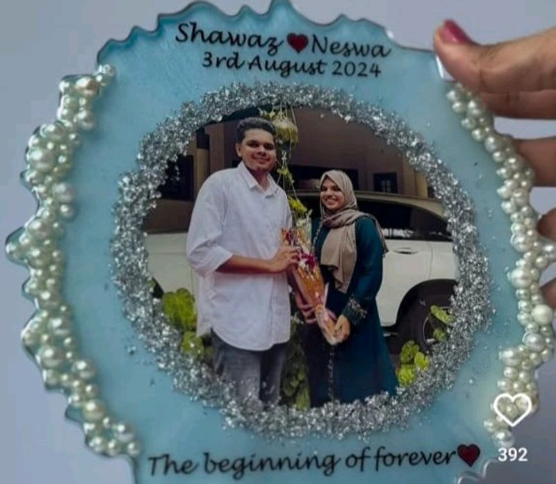 Handmade Resin Photoframe