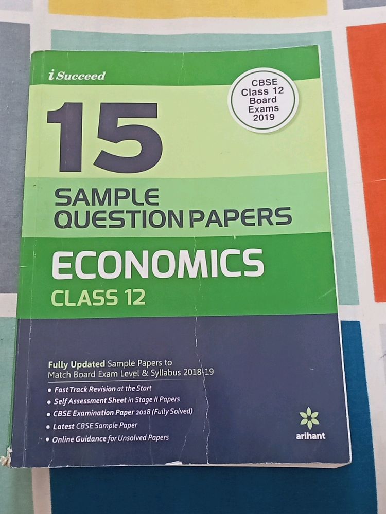 Sample Question Paper Economics Class 12