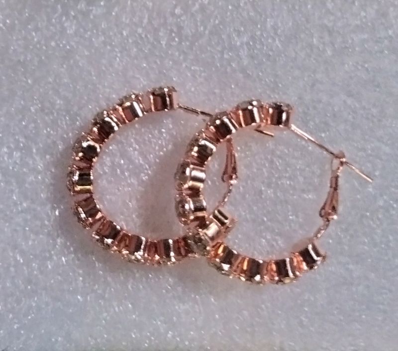 Rose Gold Earrings