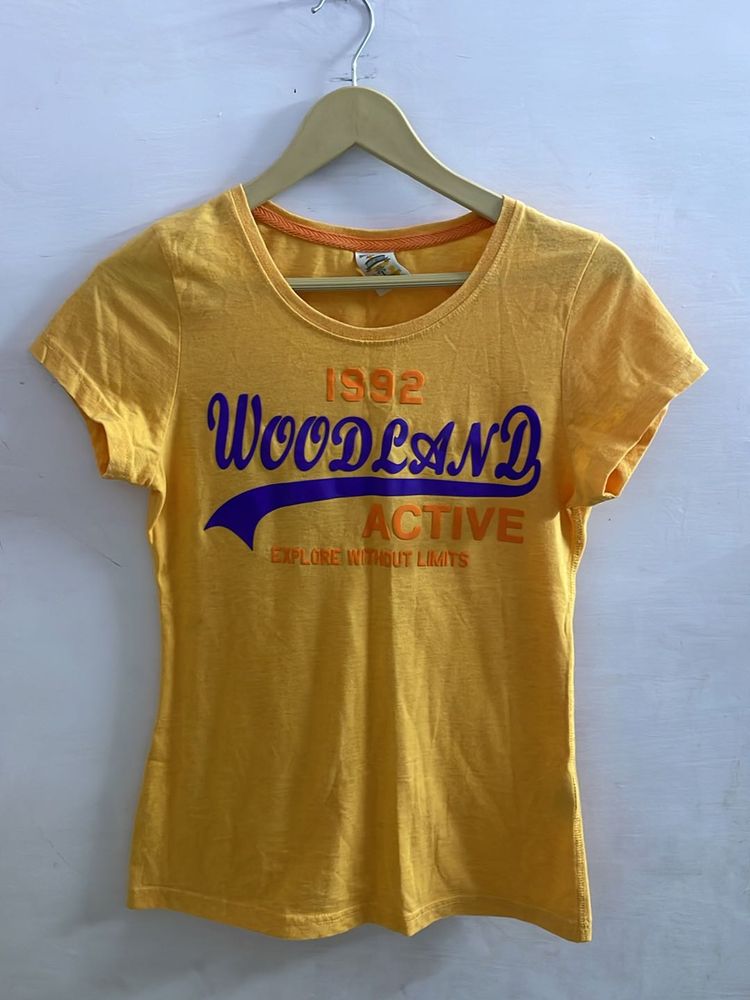 Woodland Yellow Tshirt