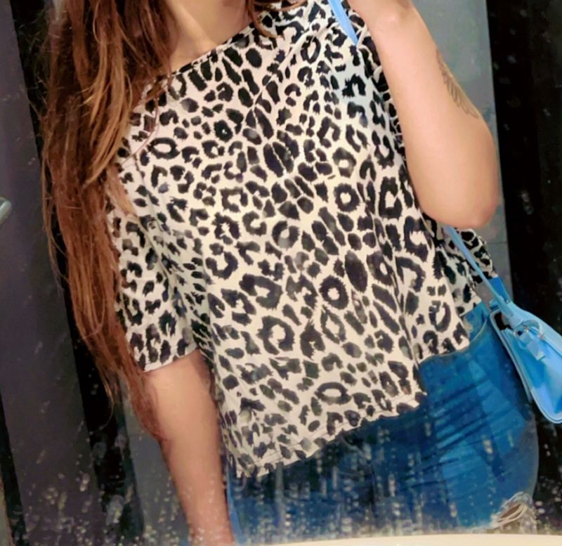 Animal Print Top