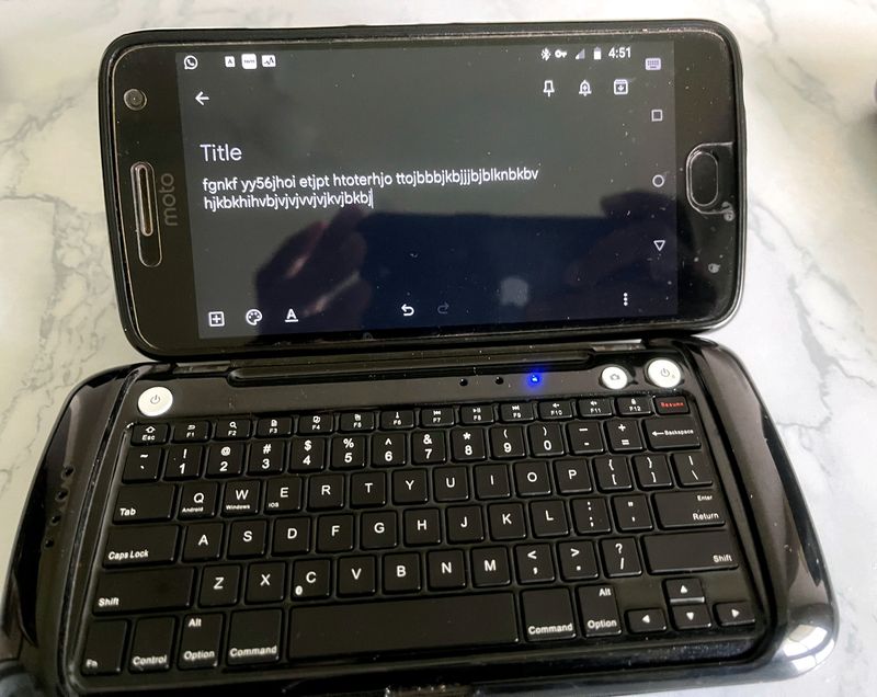 Bluetooth Keyboard Fully Functional