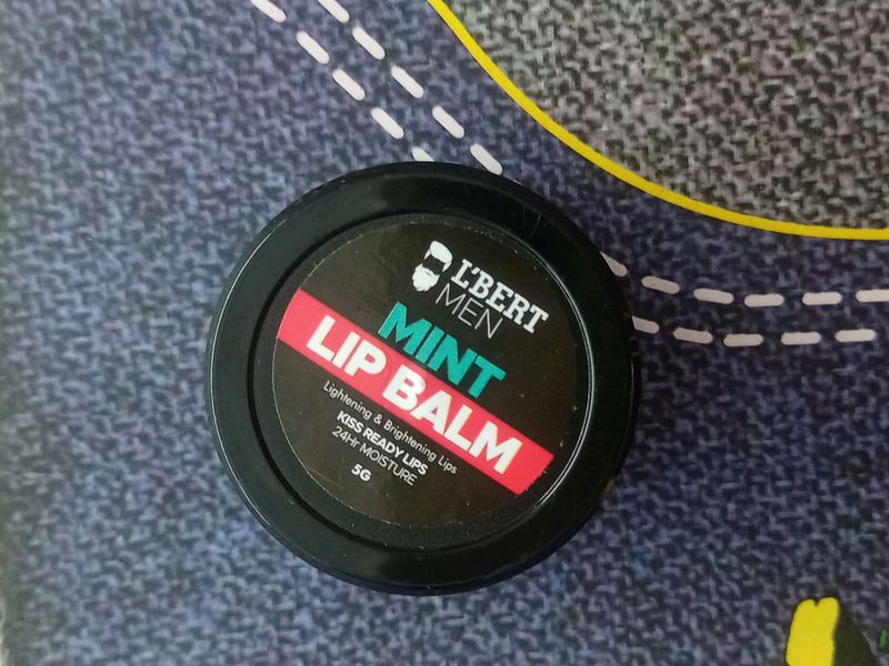 L'BERT Men Mint Lip Balm