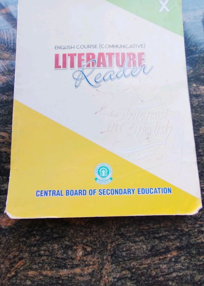 CBSE class 10 English Text Book Literature Reader