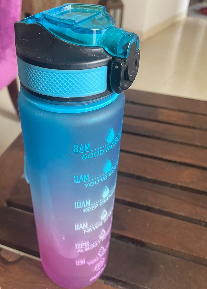 Motivational Time Marker Water Bottle 1 Litre