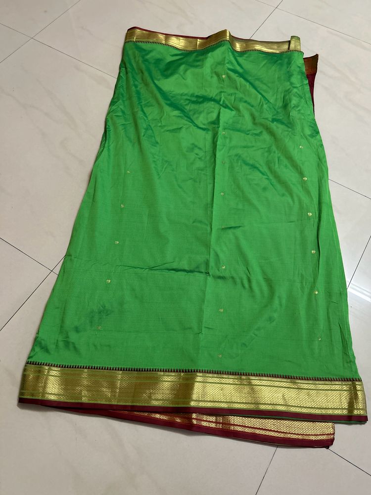 Combo Of 2 Womens Green And Blue Saree