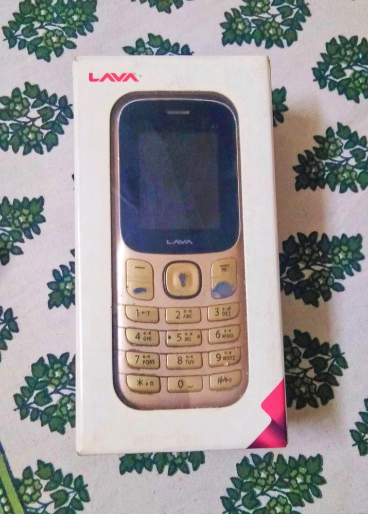 Lava A1 (Gold) Keypad Mobile Phone