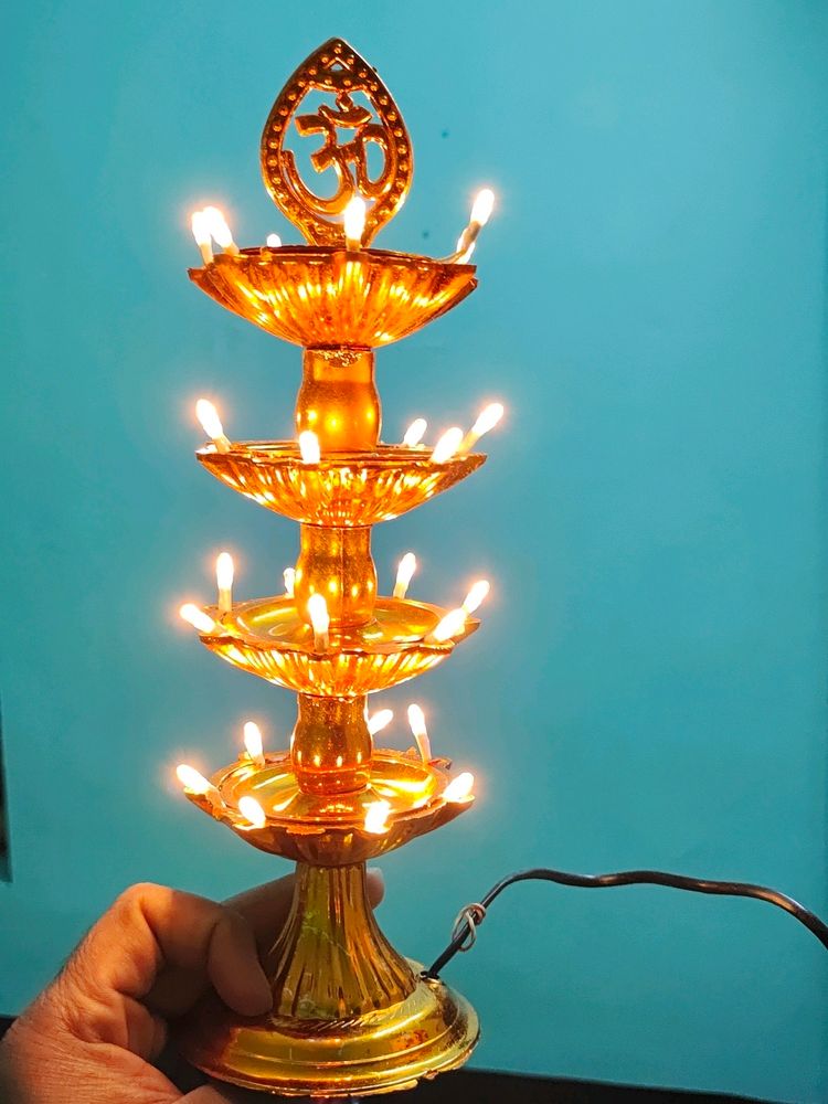 28 LED Diya Electric Lamp (4 Levels) #NEW#