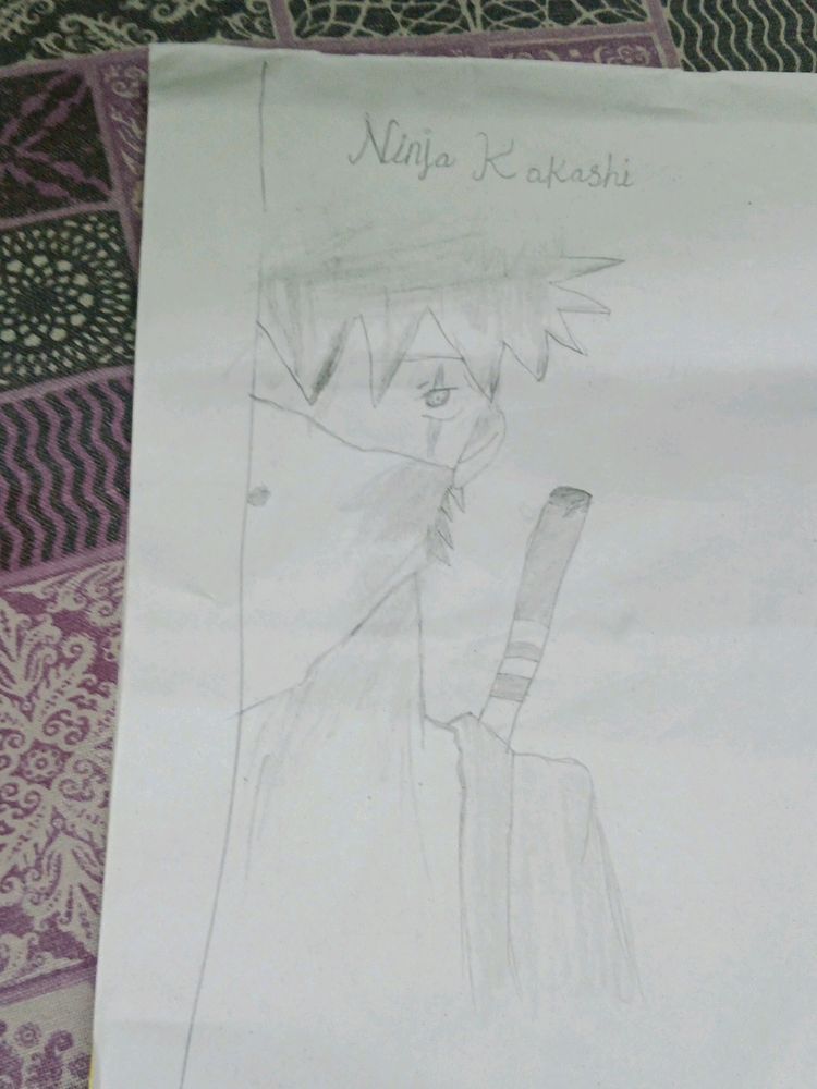 Ninja Kakashi Drawing