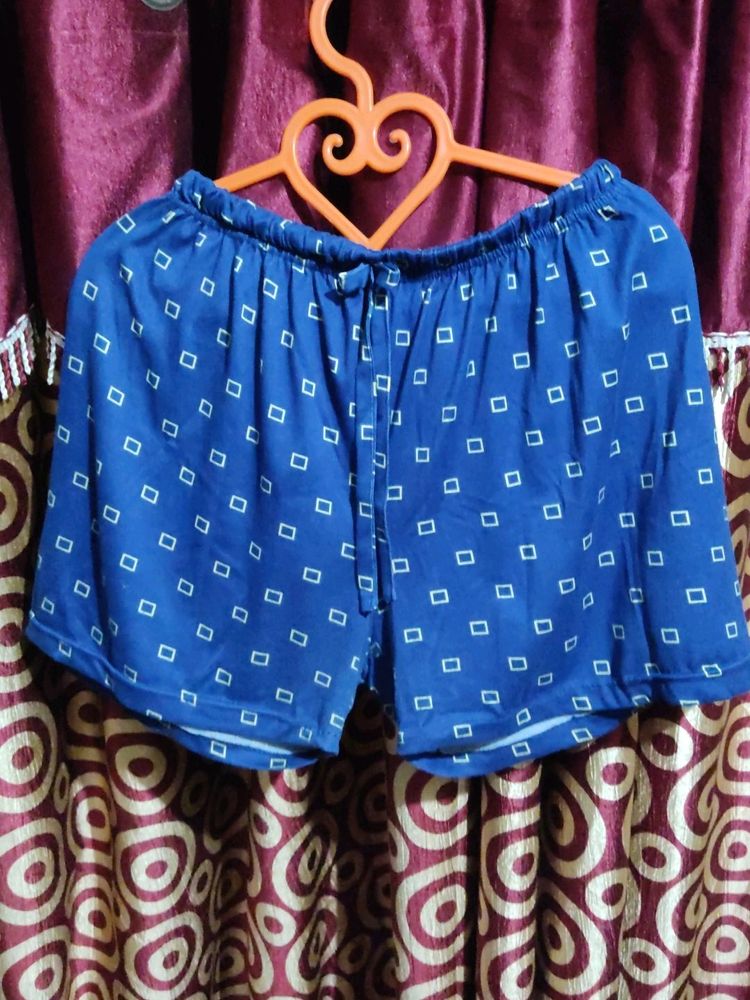 Blue Shorts For Girls