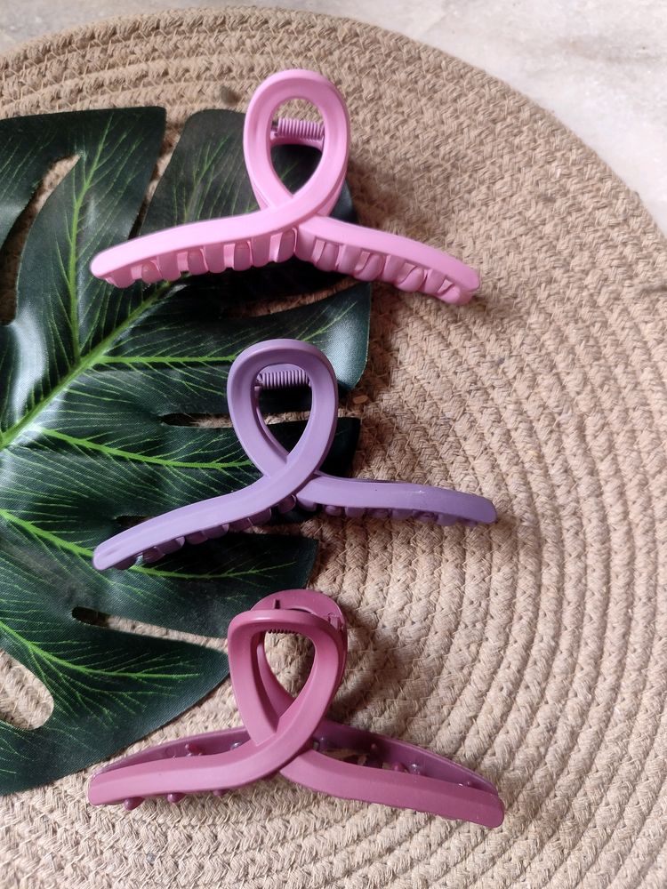 Set Of 3 Hair Clips