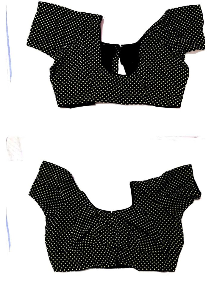 Combo Blouse Of Two Piece