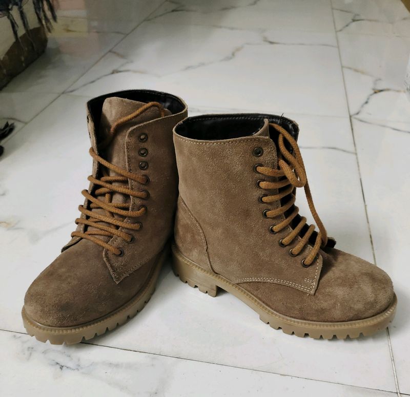 Carlo Romano Brown Leather Boots