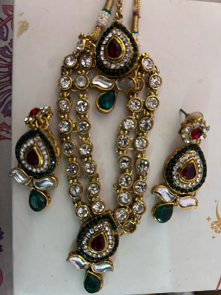 New Kundan Jewellery Set