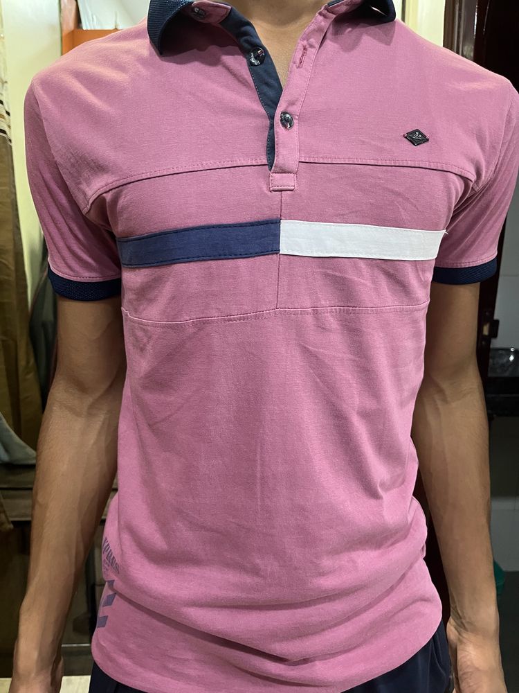 Pink Polo Shirt