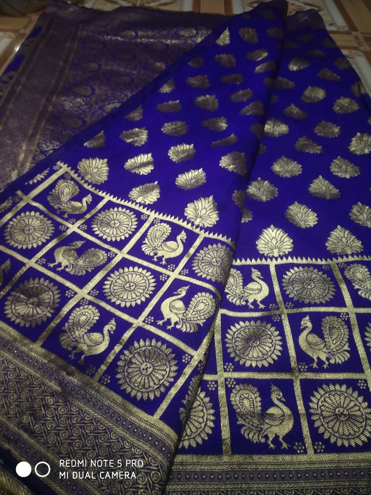 Banarasi Saree Look Like New Beautiful Color