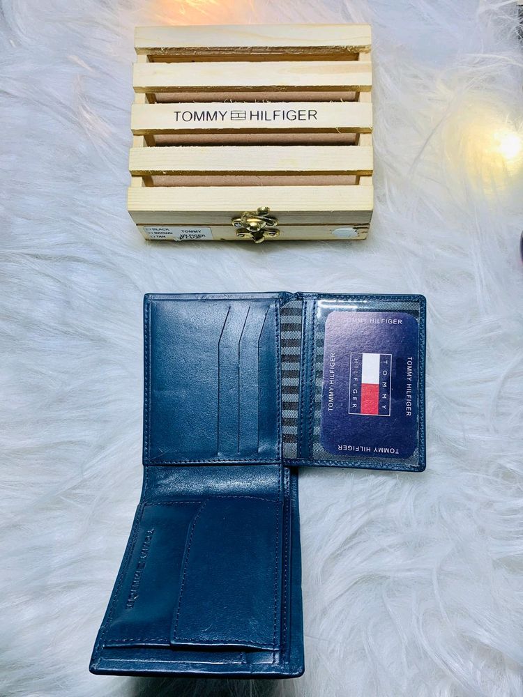 Tommy Hilfiger Genuine Leather Wallet Men's WB