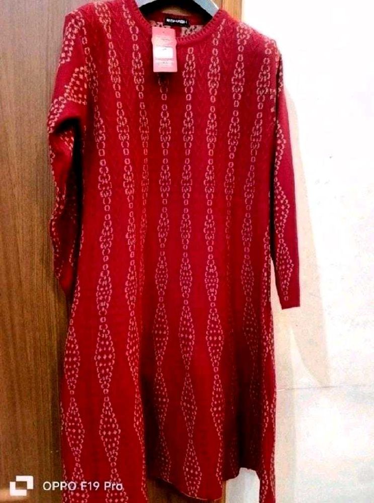 Woolen Kurta Set