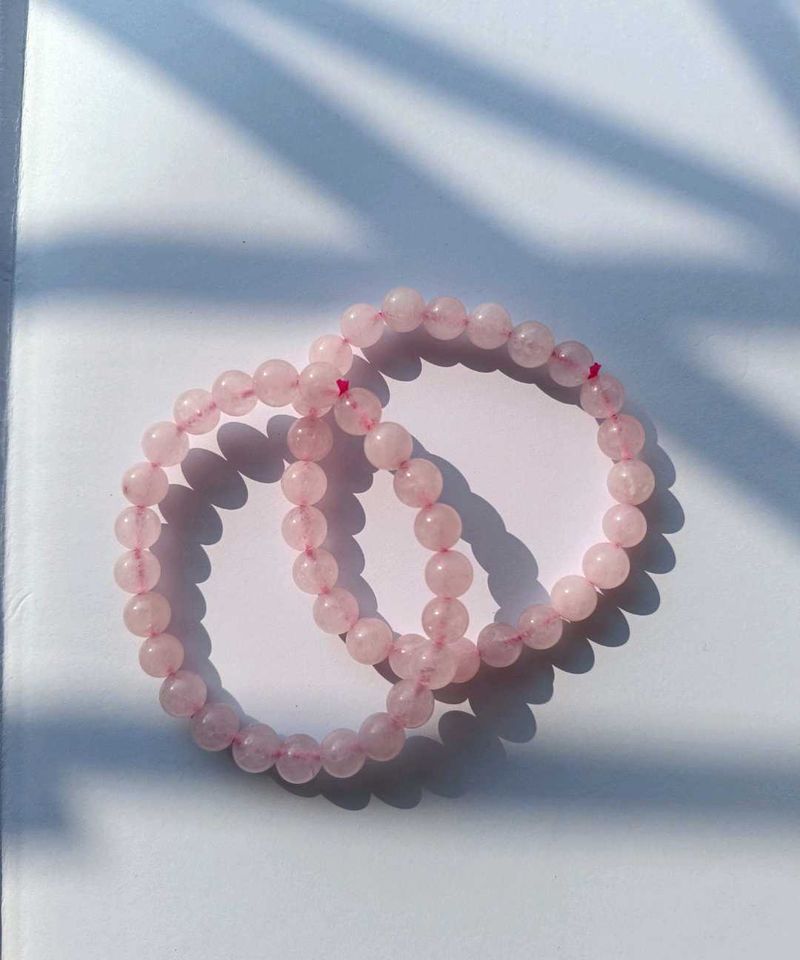 Rose Quartz Crystal Bracelet