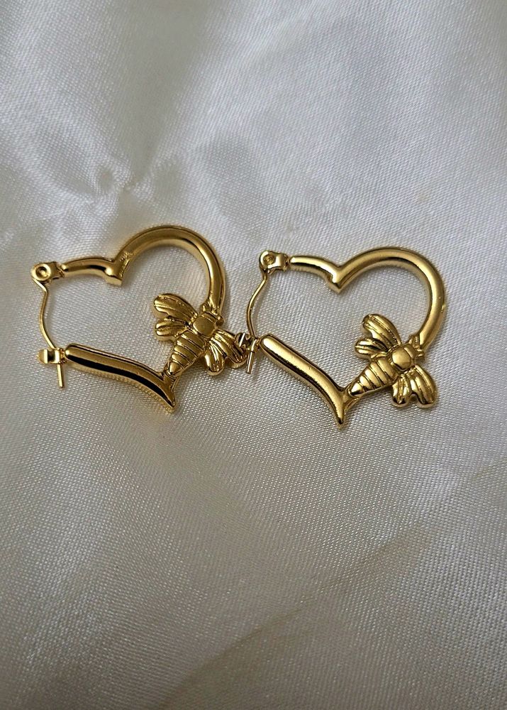 Heart Style Hoops