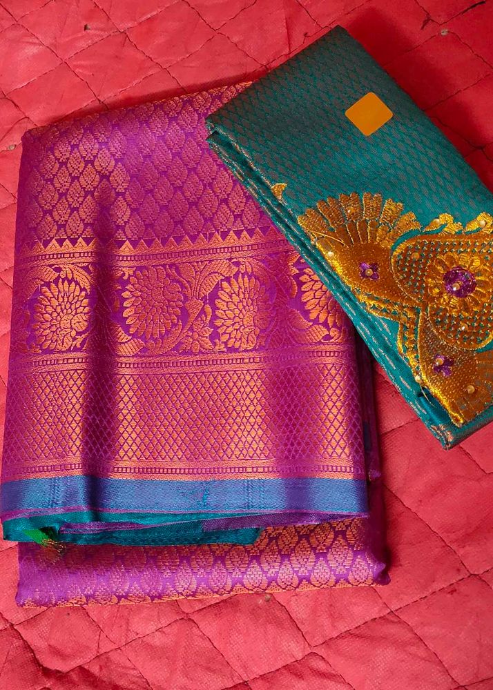 New Kancheepuram Silk Saree