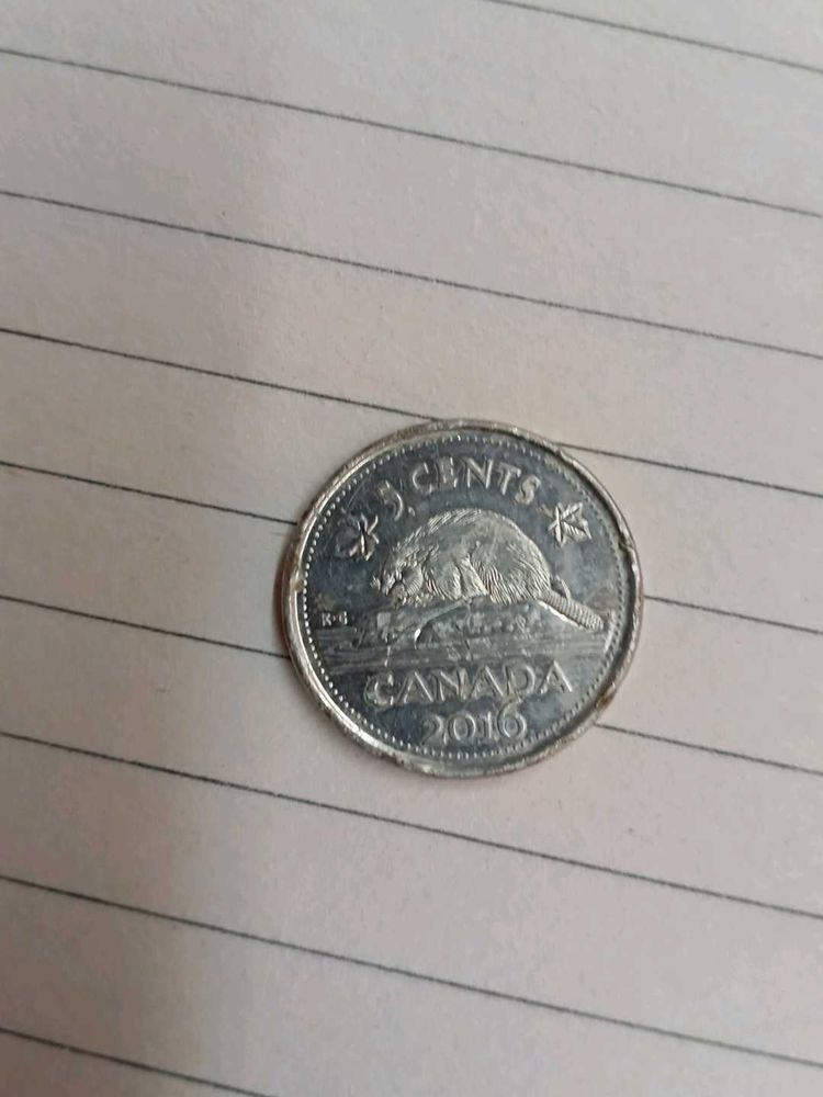 5 Cents Canada 2016 Elizabeth 2 Coin