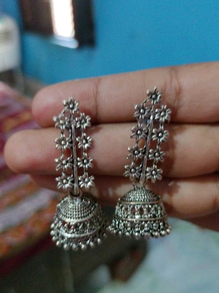 Oxidised Earrings