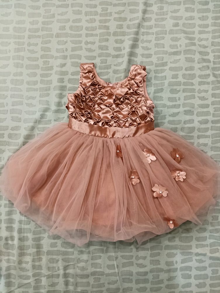 12-18 Months Baby Party Dress