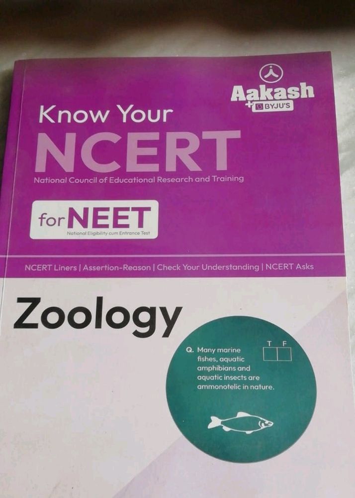 Aakash Ncert Zoology Book For Neet