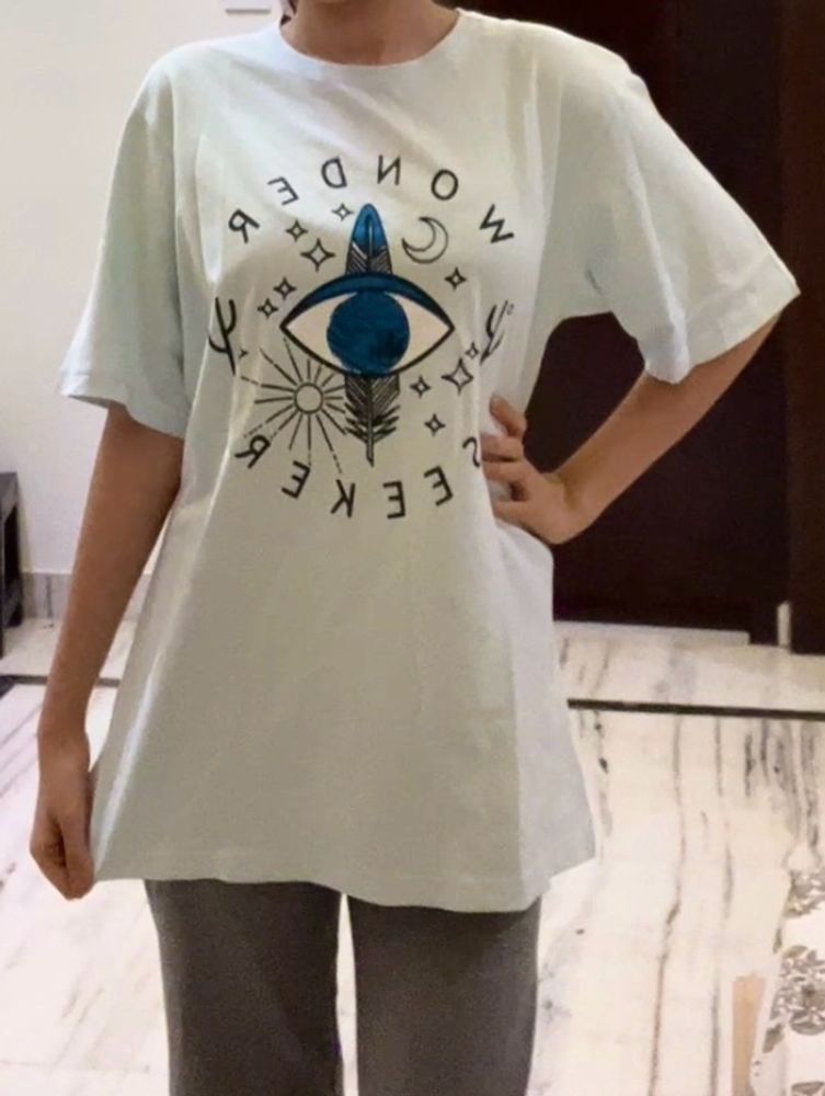 blue casual women’s tshirt