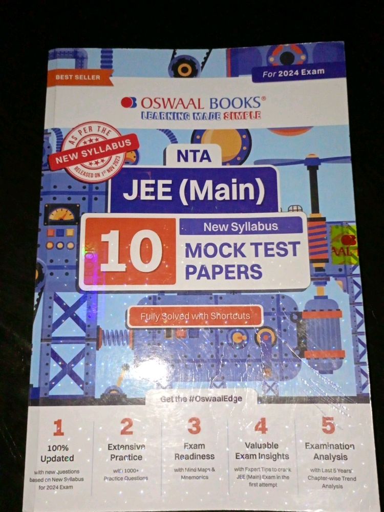 Oswaal Jee Mains Mock Test Paper