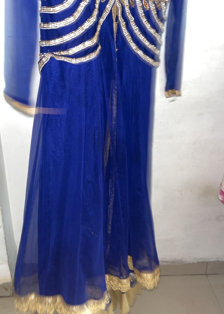 Anarkali Navy Blue Dress🩵