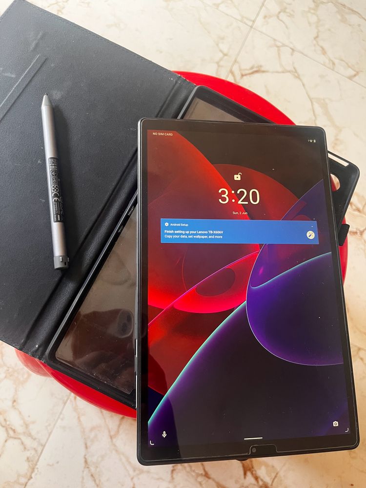 Lenovo Tab With Stylus Active Pen And Cover