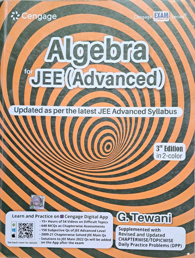 Cengage Algebra (JEE ADVANCE) Third Edition