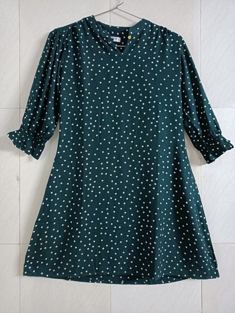 Polka-Dotted Dress