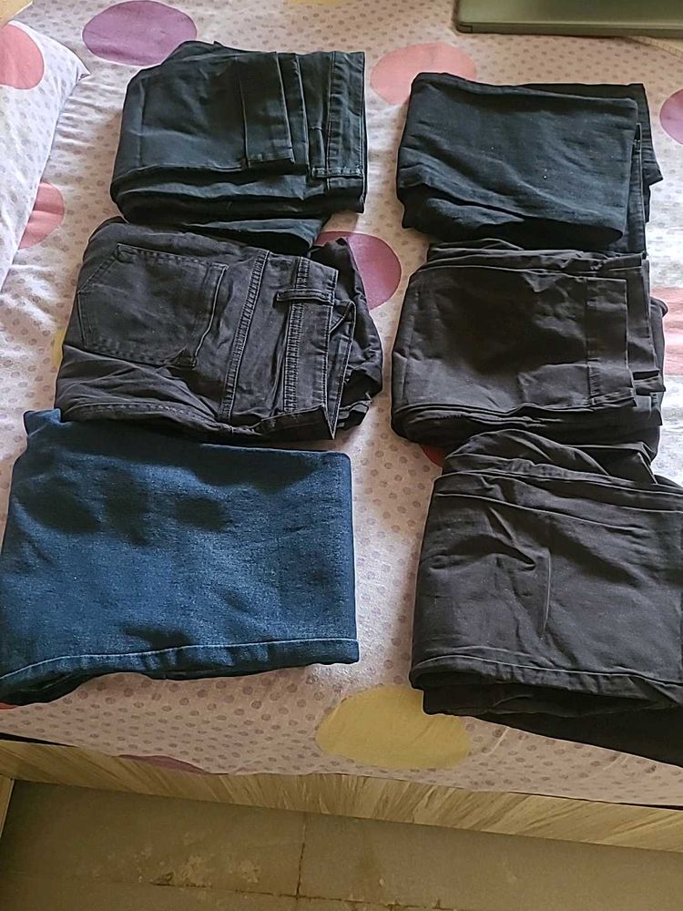 Combo Of 6 Denims