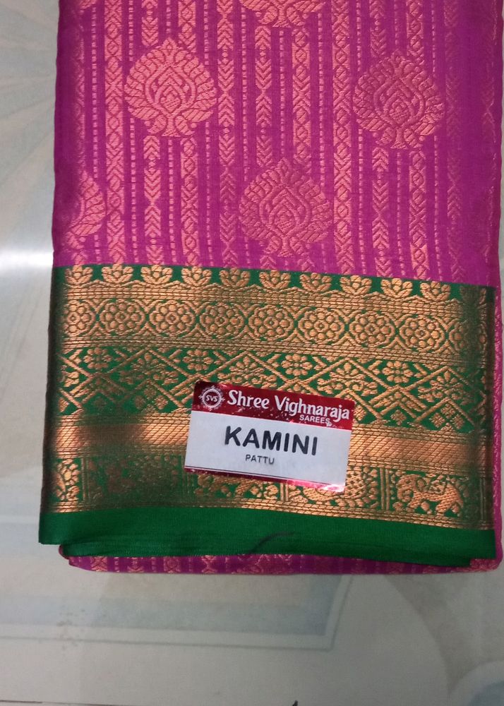 A New Brand Copper Silk Saree 1