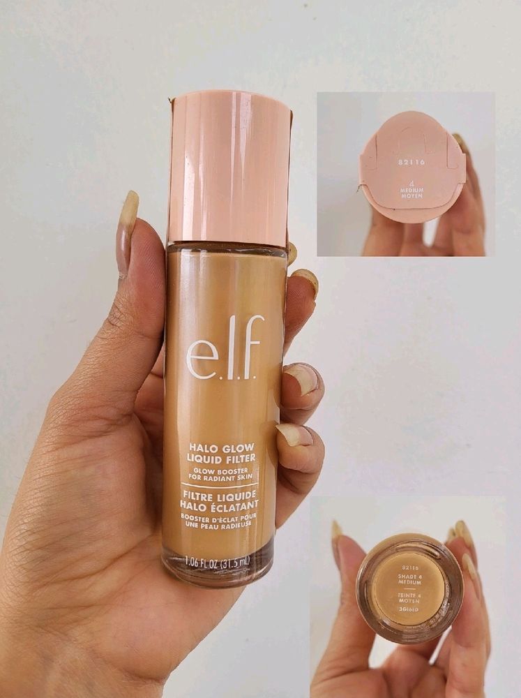 Elf Halo Glow Liquid Filter/ Shade 4 Medium